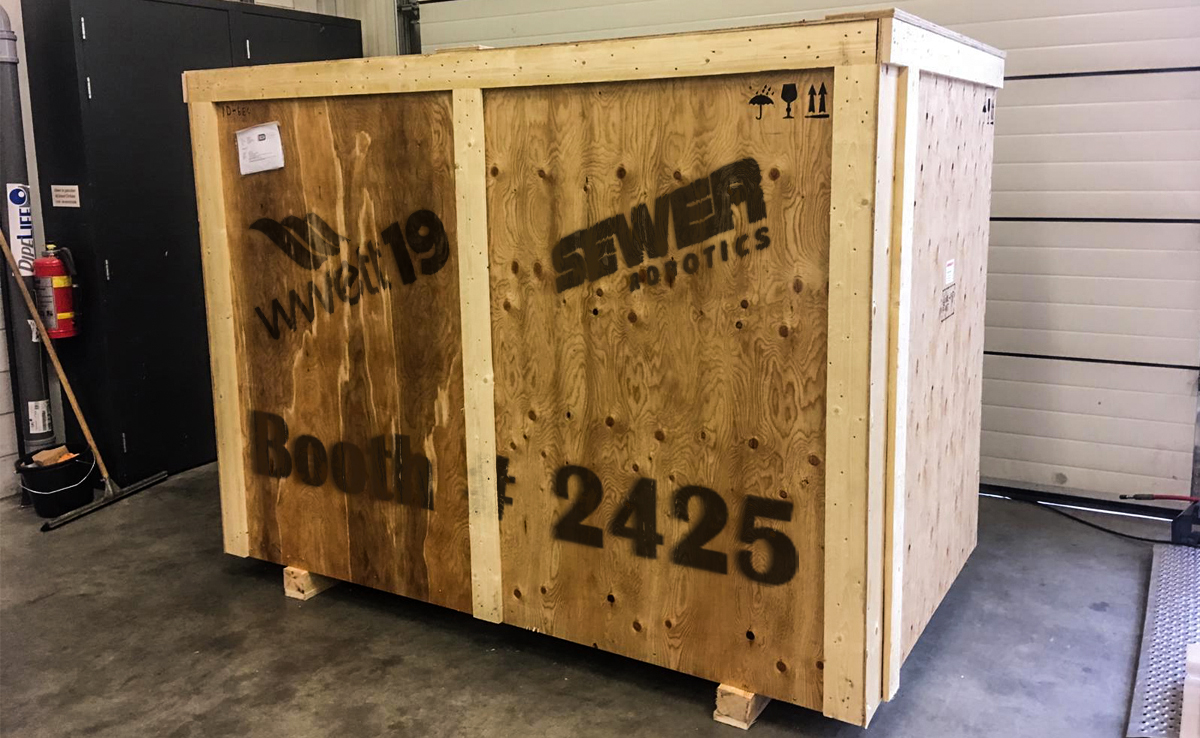 Sewer Robotics' WWETT19 crate